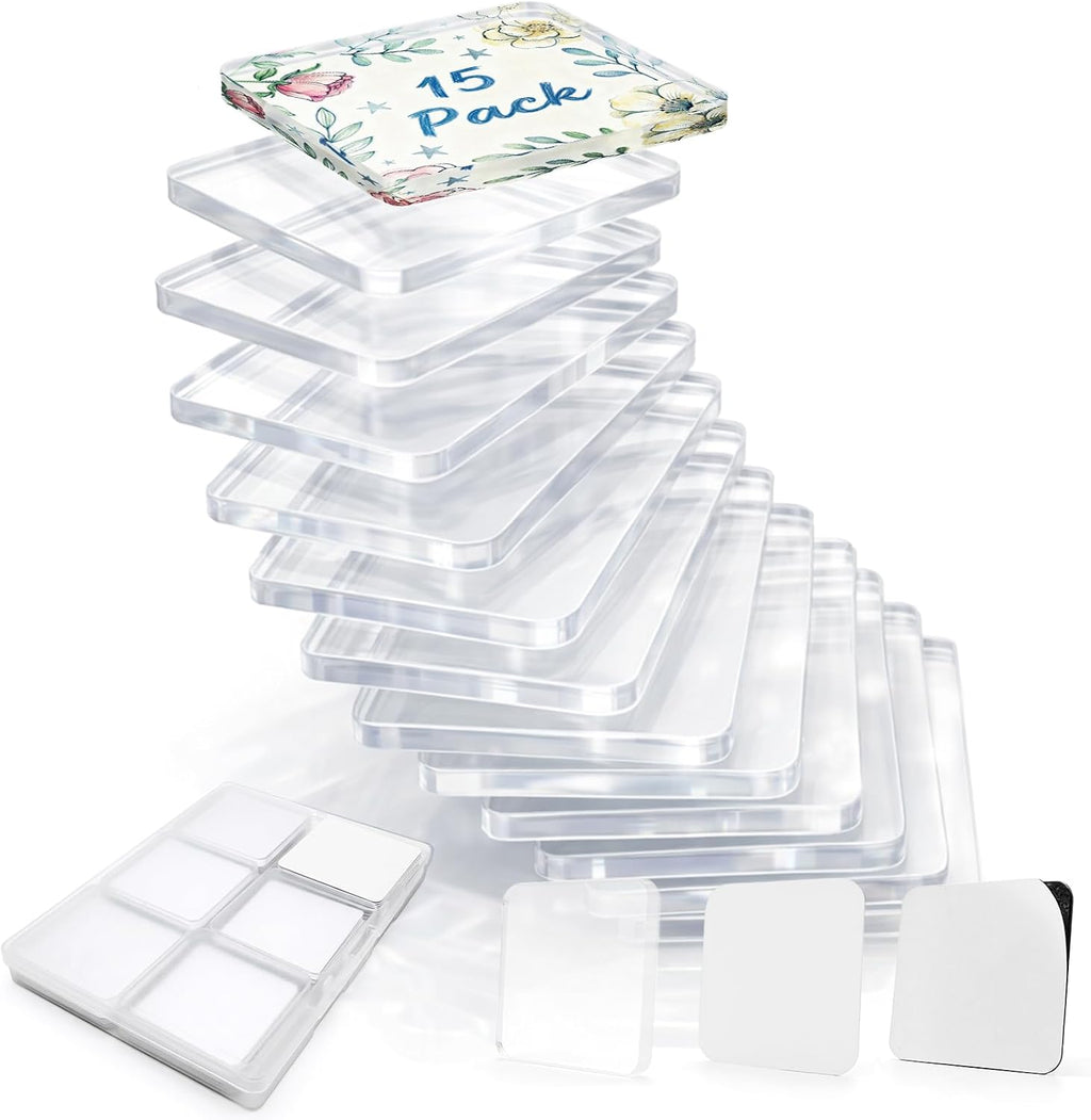10 Peel & Stick Acrylic Picture Frames for Fridge.