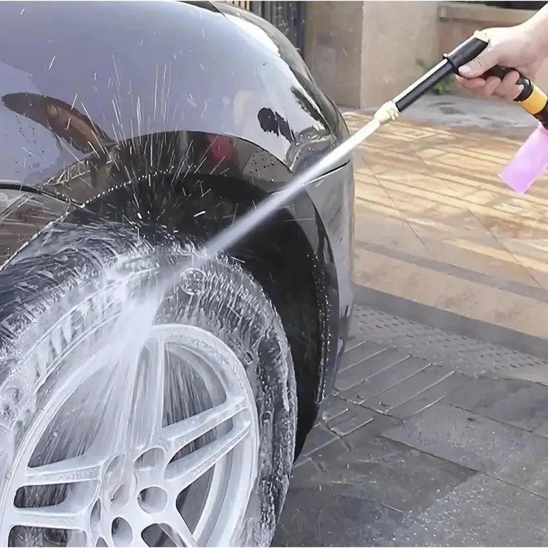 Portable High Pressure Water Sprayer, Adjustable Garden Hose Nozzle Sprayer--Car Washing & Maintenance Tool, Pet Cleaning Tool & Dealsforyoudays