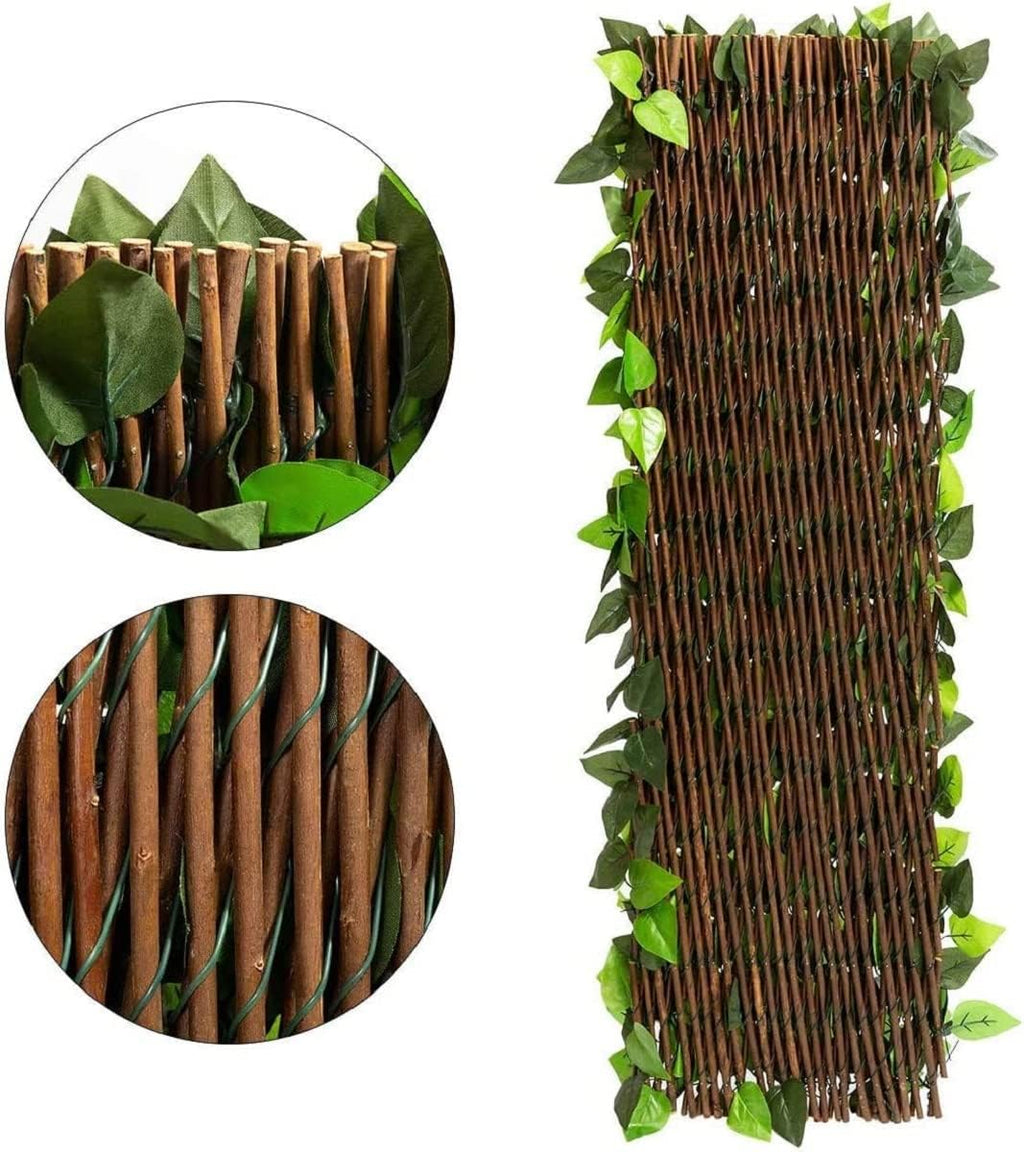 Artificial Ivy Retractable Fence Privacy Screen (🔥Order Today And Enjoy a 50% Discount.)