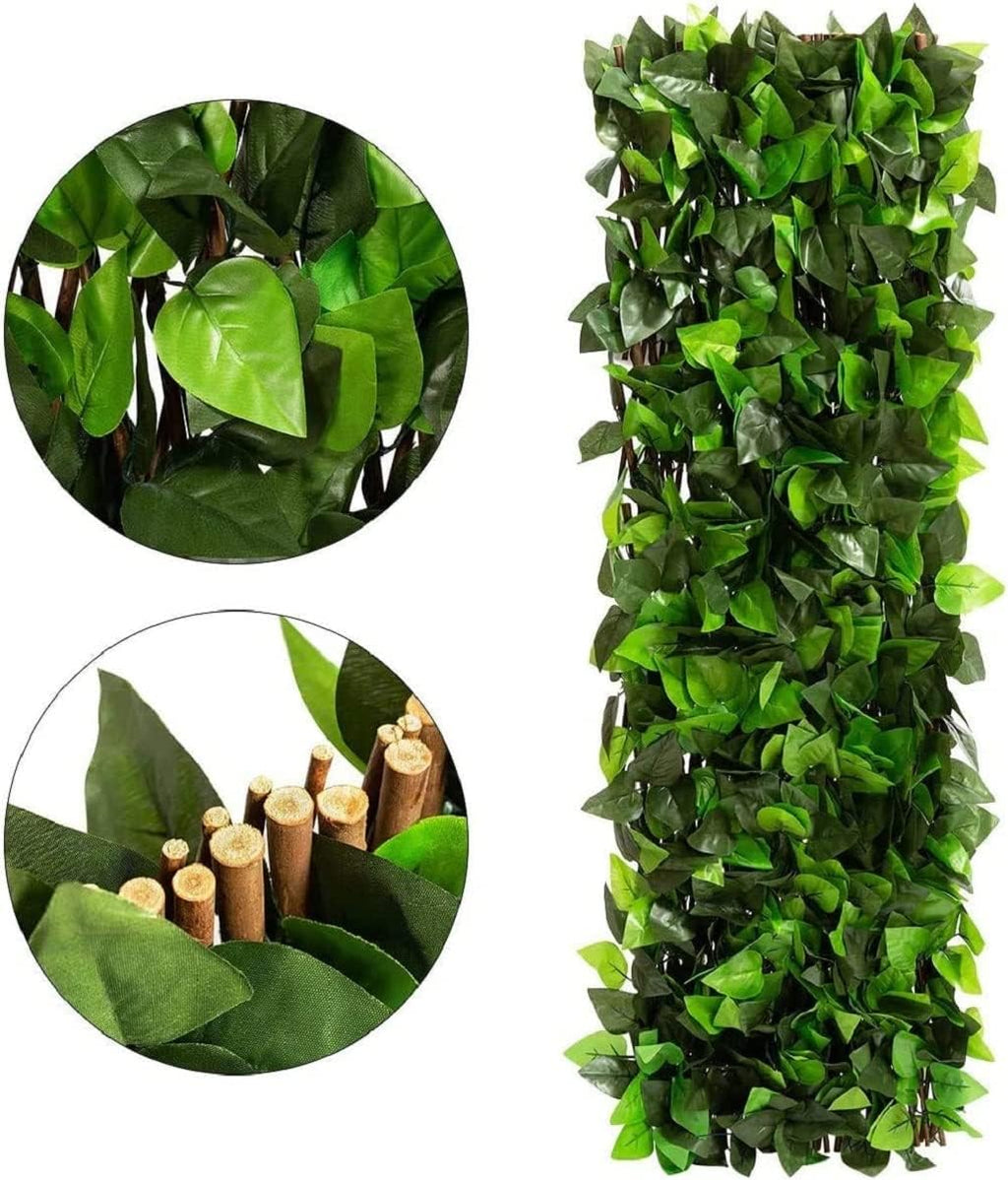 Artificial Ivy Retractable Fence Privacy Screen (🔥Order Today And Enjoy a 50% Discount.)