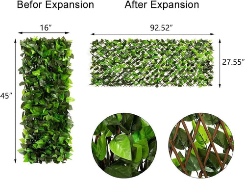 Artificial Ivy Retractable Fence Privacy Screen (🔥Order Today And Enjoy a 50% Discount.)