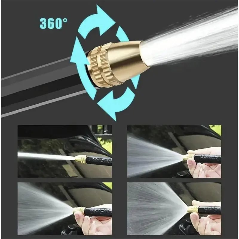 Portable High Pressure Water Sprayer, Adjustable Garden Hose Nozzle Sprayer--Car Washing & Maintenance Tool, Pet Cleaning Tool & Dealsforyoudays