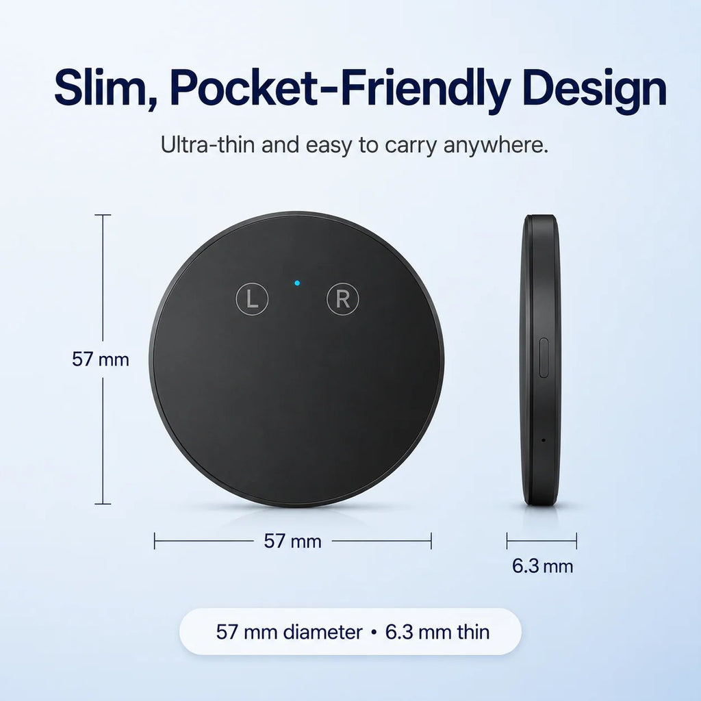 🤖 Real-Time Two-Way Voice Translation in 165+ Languages –AI Pocket Translator