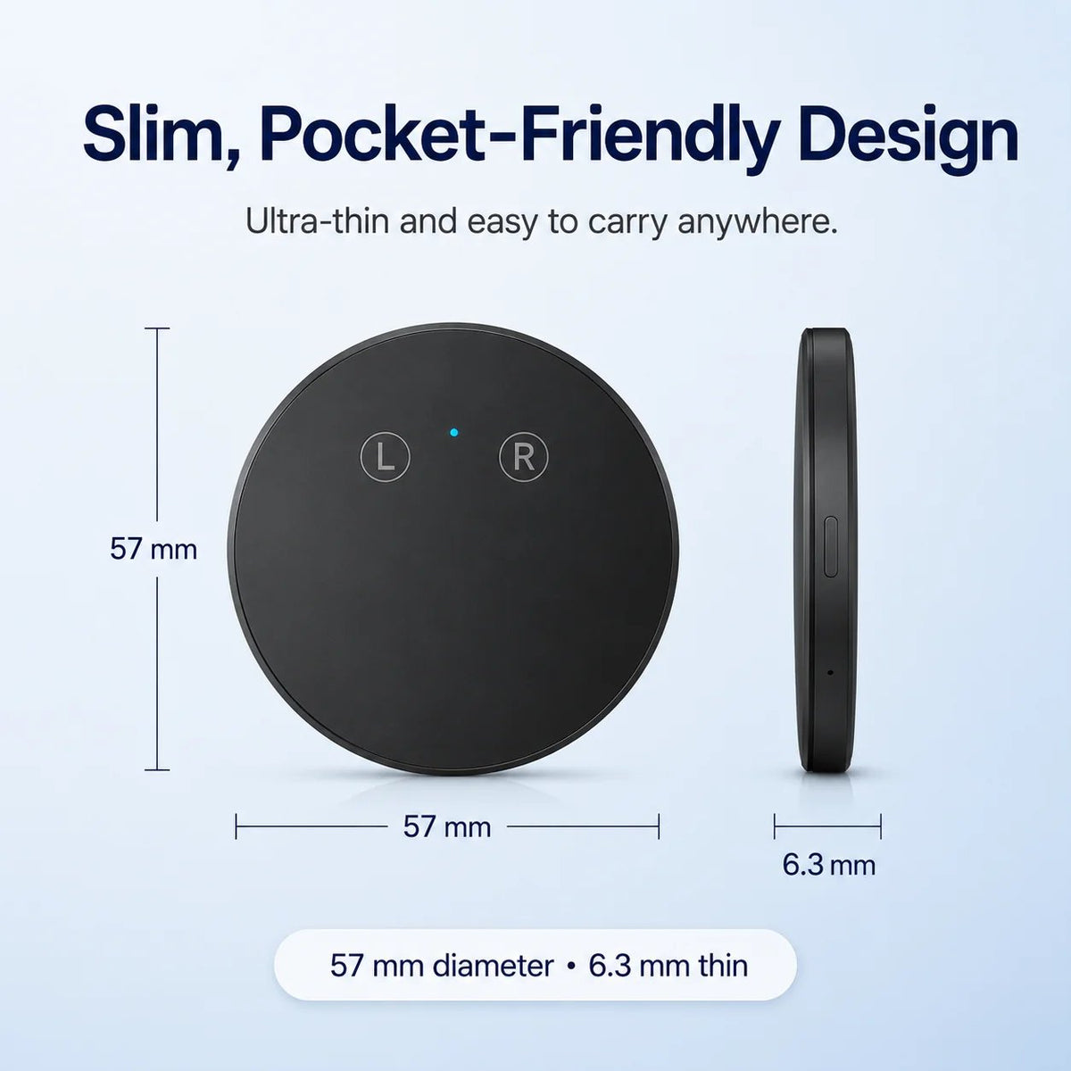 🤖 Real-Time Two-Way Voice Translation in 165+ Languages –AI Pocket Translator
