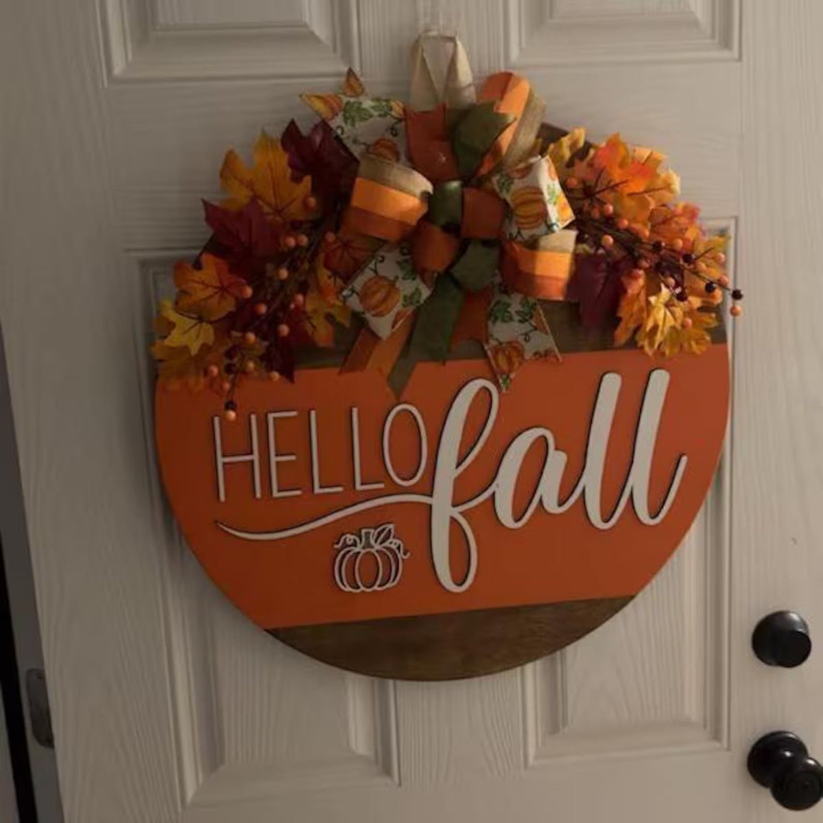 Bring Fall Home — Handcrafted 3D Hello Fall Door Hanger（🍁 LIMITED-TIME FALL SALE — SAVE 25%）